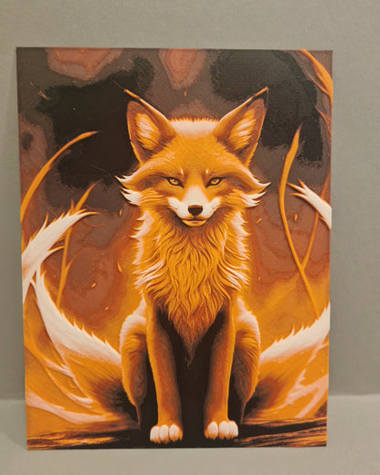 Feuer Fuchs(3D Bild)