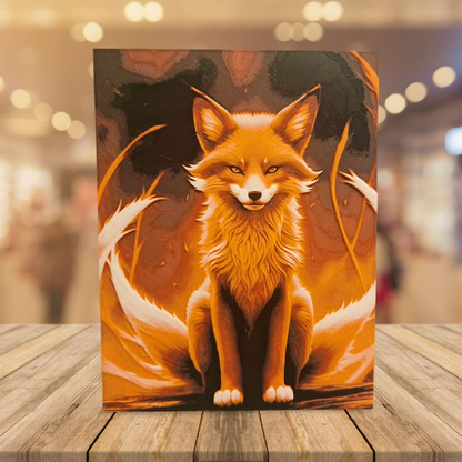 Feuer Fuchs(3D Bild)