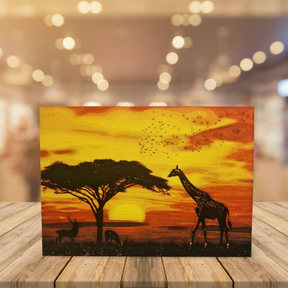 Savannah Sunset(3D Bild)