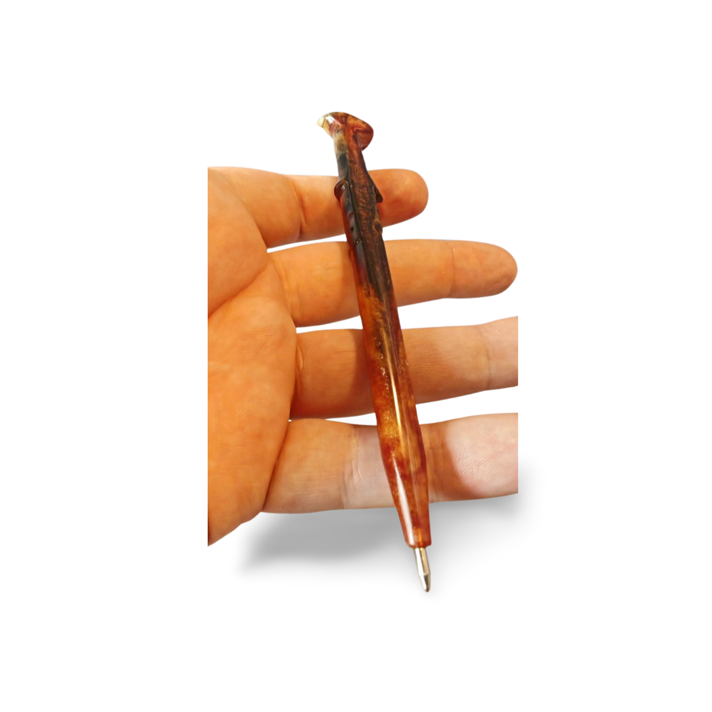 Kugelschreiber Volde (Rot,Gold,Schwarz)