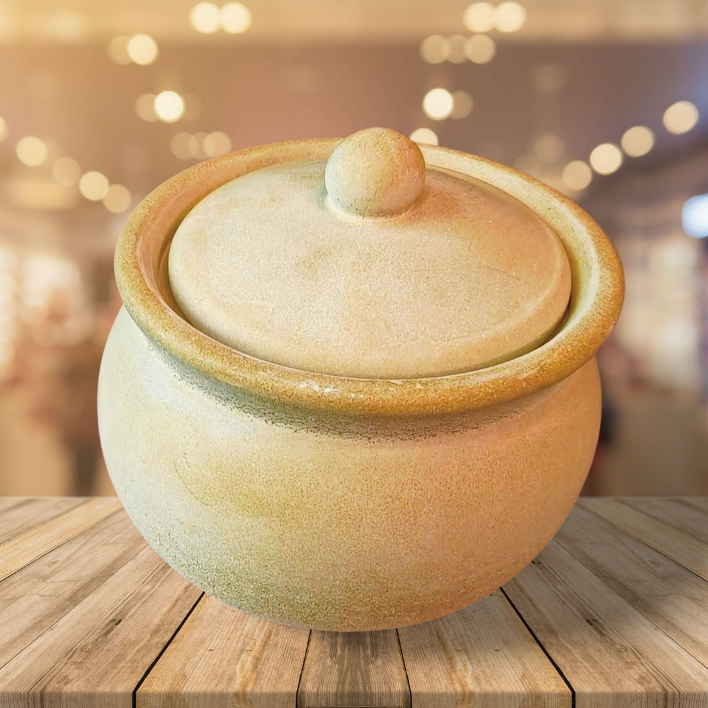 Witch Pot graue Kerze
