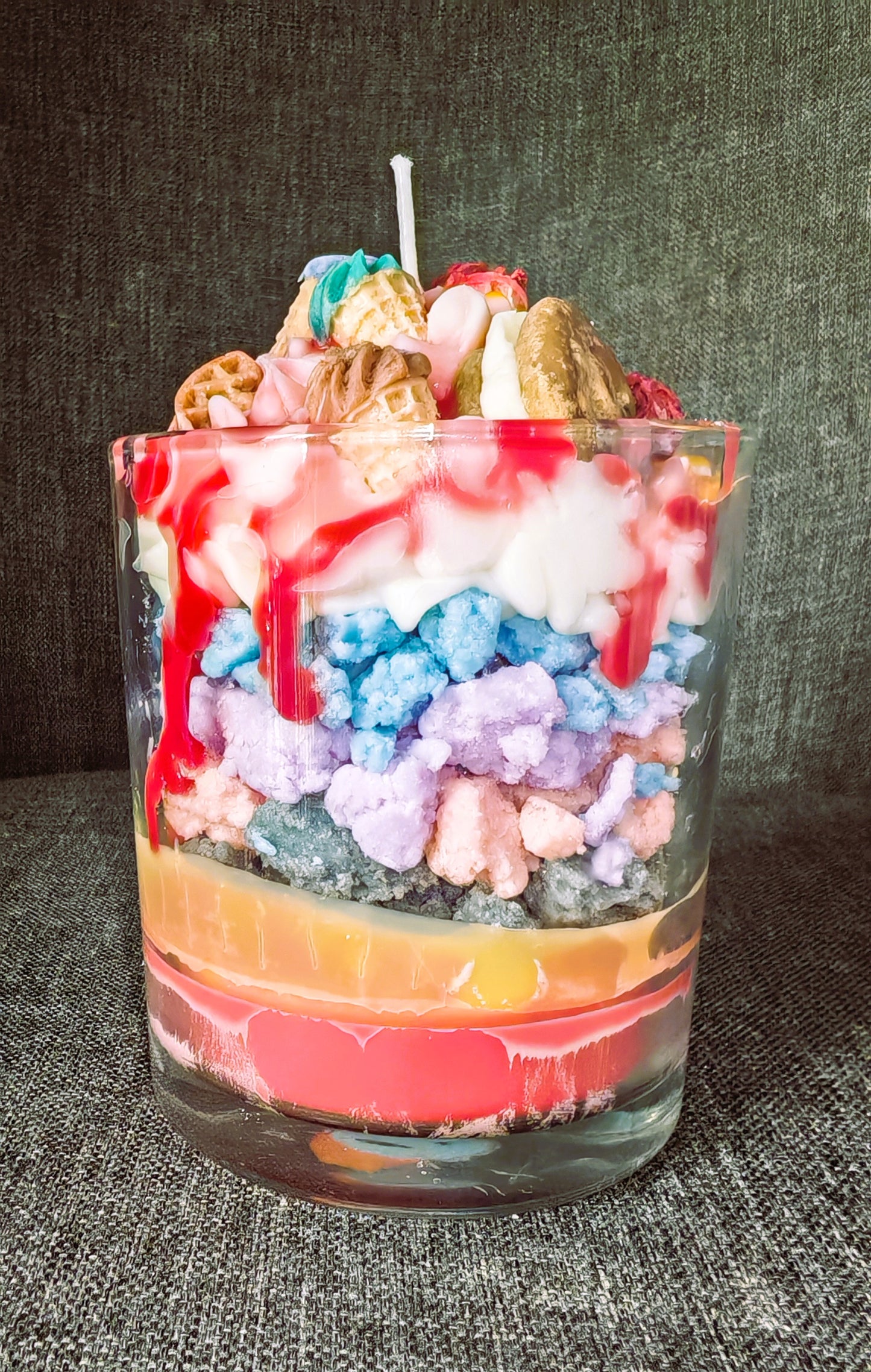 Regenbogen Eis ( Pumkin Pecan Waffles )